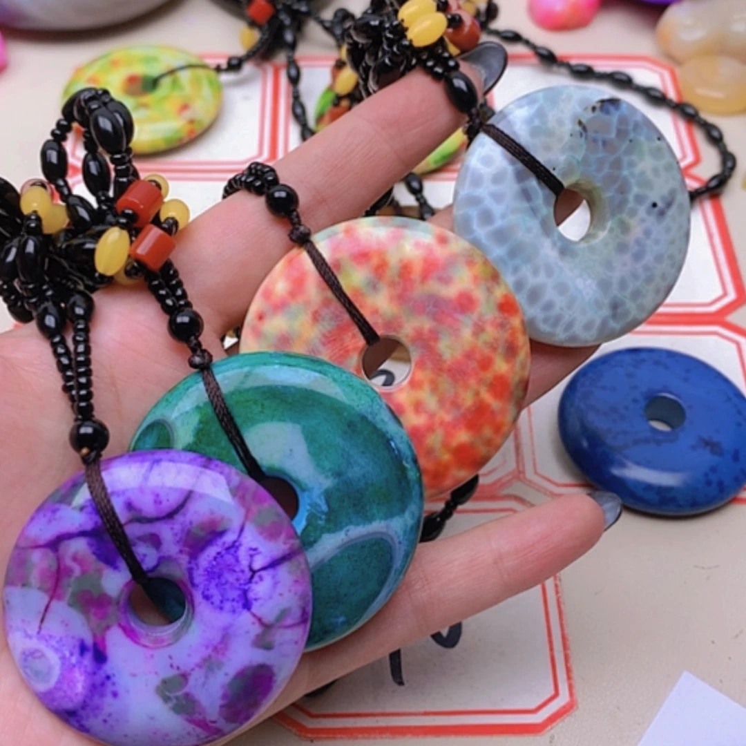 【闪购商品】未镶嵌玛瑙/玉髓珠宝半成品晓**月