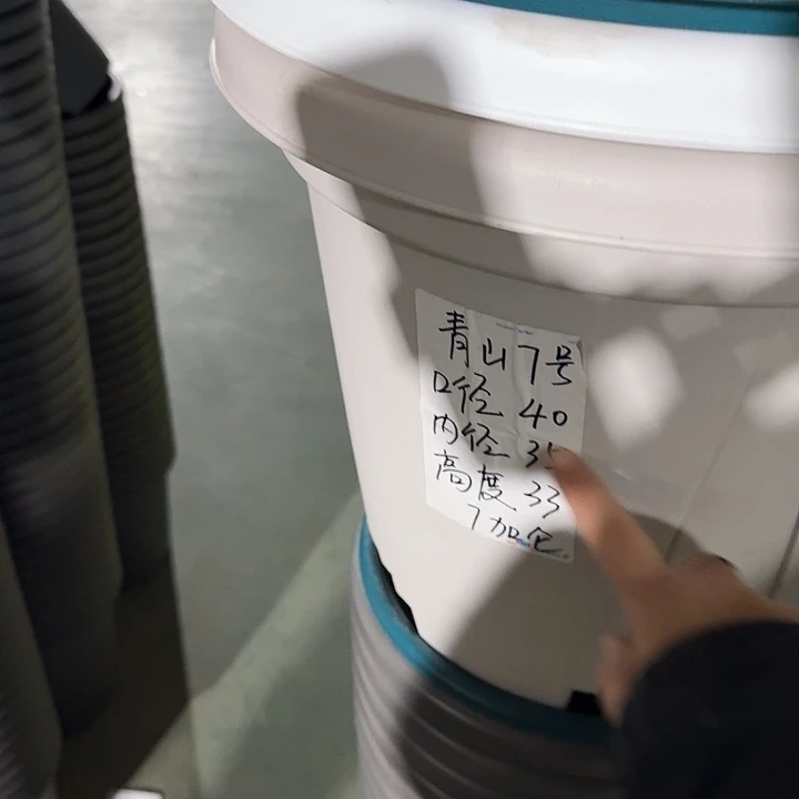 青山7#口径40灰白5个无托微瑕