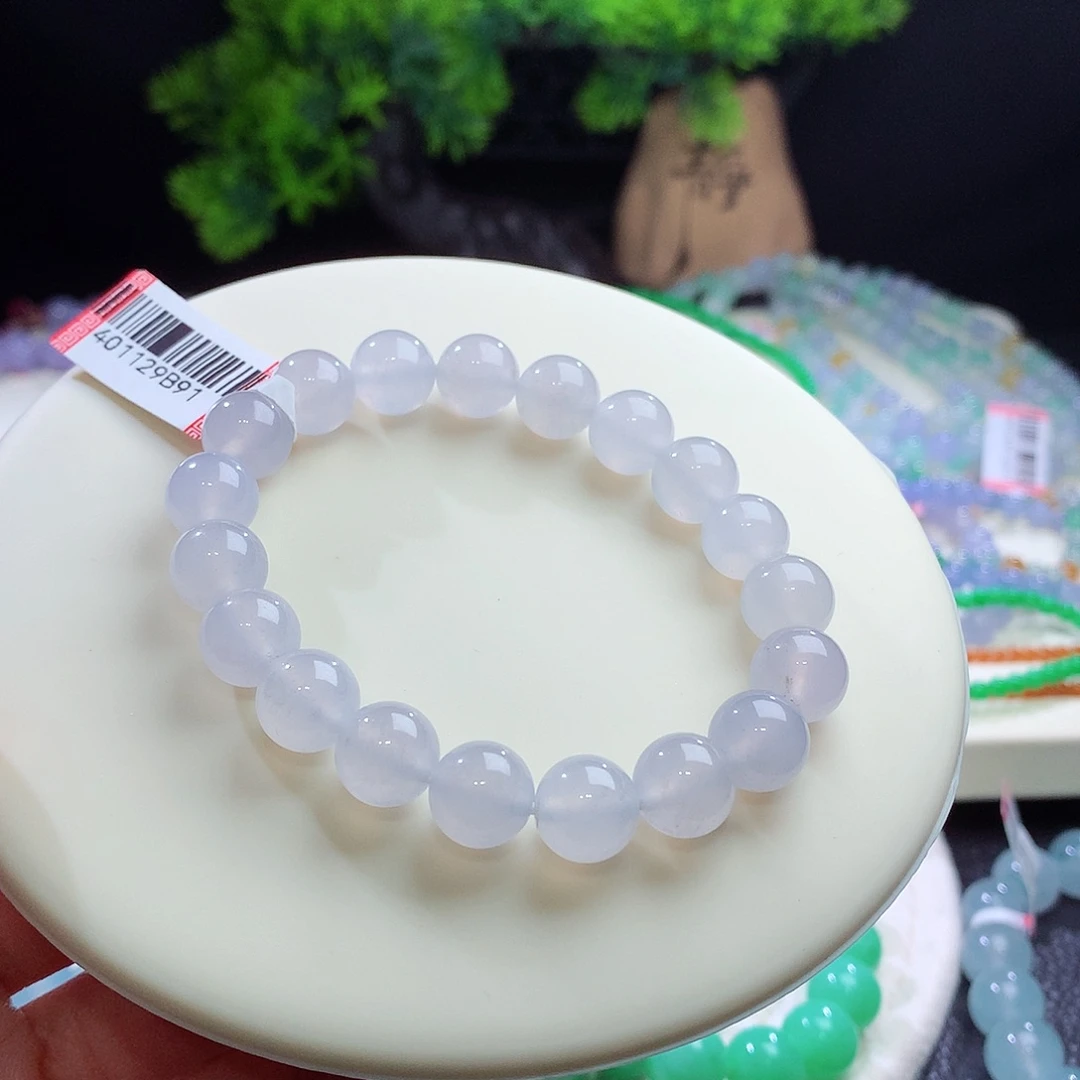 未镶嵌手串翡翠卡10mm