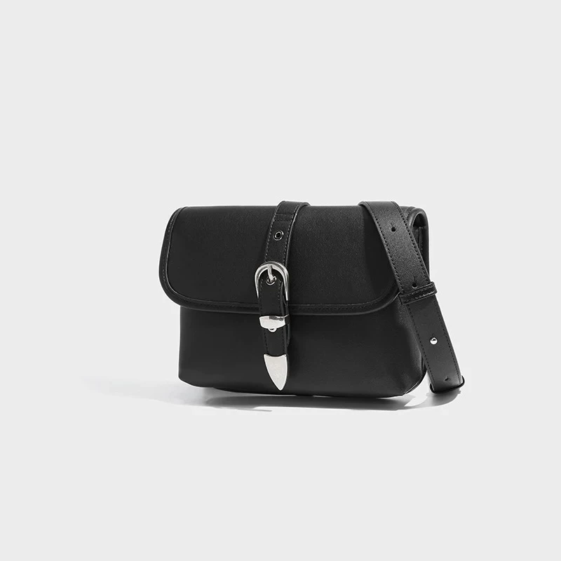 8057 黑2025新款时尚轻奢单肩斜跨手拿包