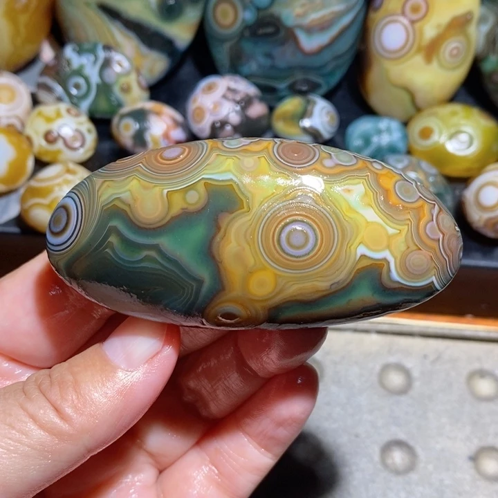 未镶嵌玛瑙/玉髓珠宝半成品10