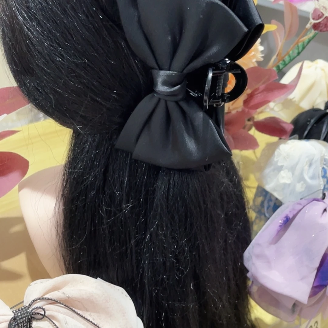 铁合金布艺蝴蝶结发夹