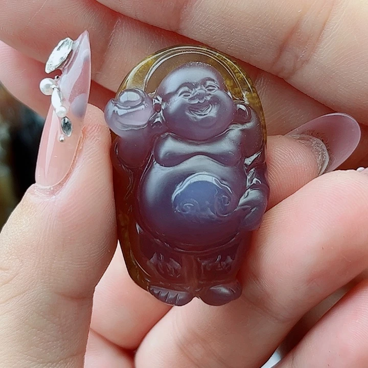 未镶嵌玛瑙手饰吊坠