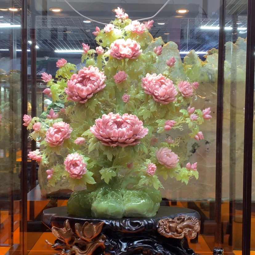 【闪购商品】未镶嵌蛇纹石玉摆件覆膜