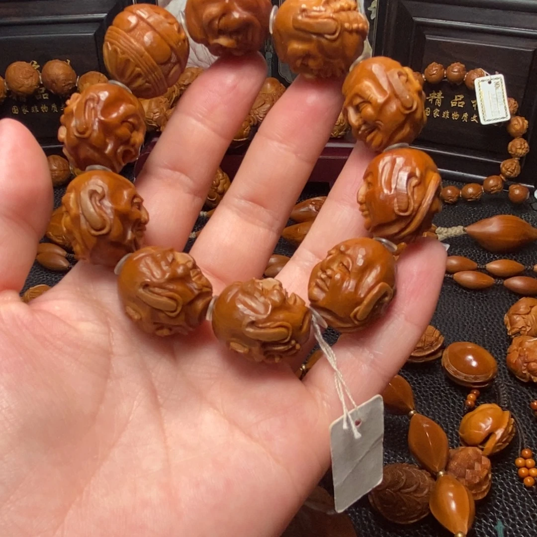 手串/手链橄榄核2.05铁核纯刀铲须派
