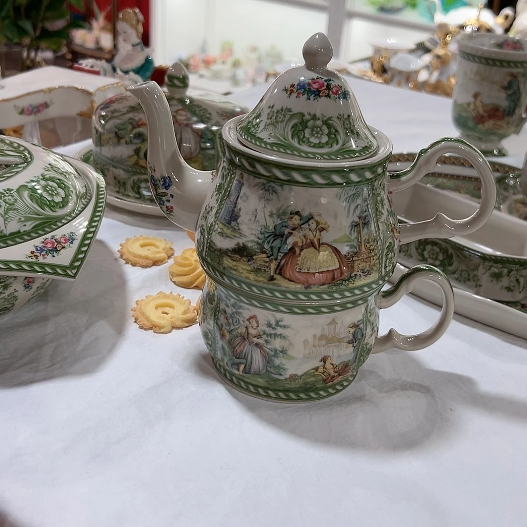 陶瓷经典子母壶套装