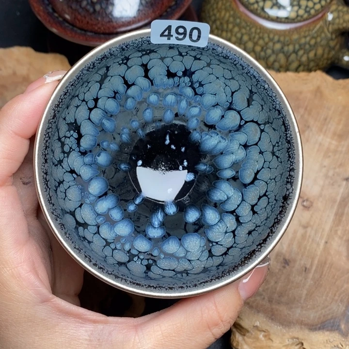 茶盏建窑建盏主人杯490微瑕