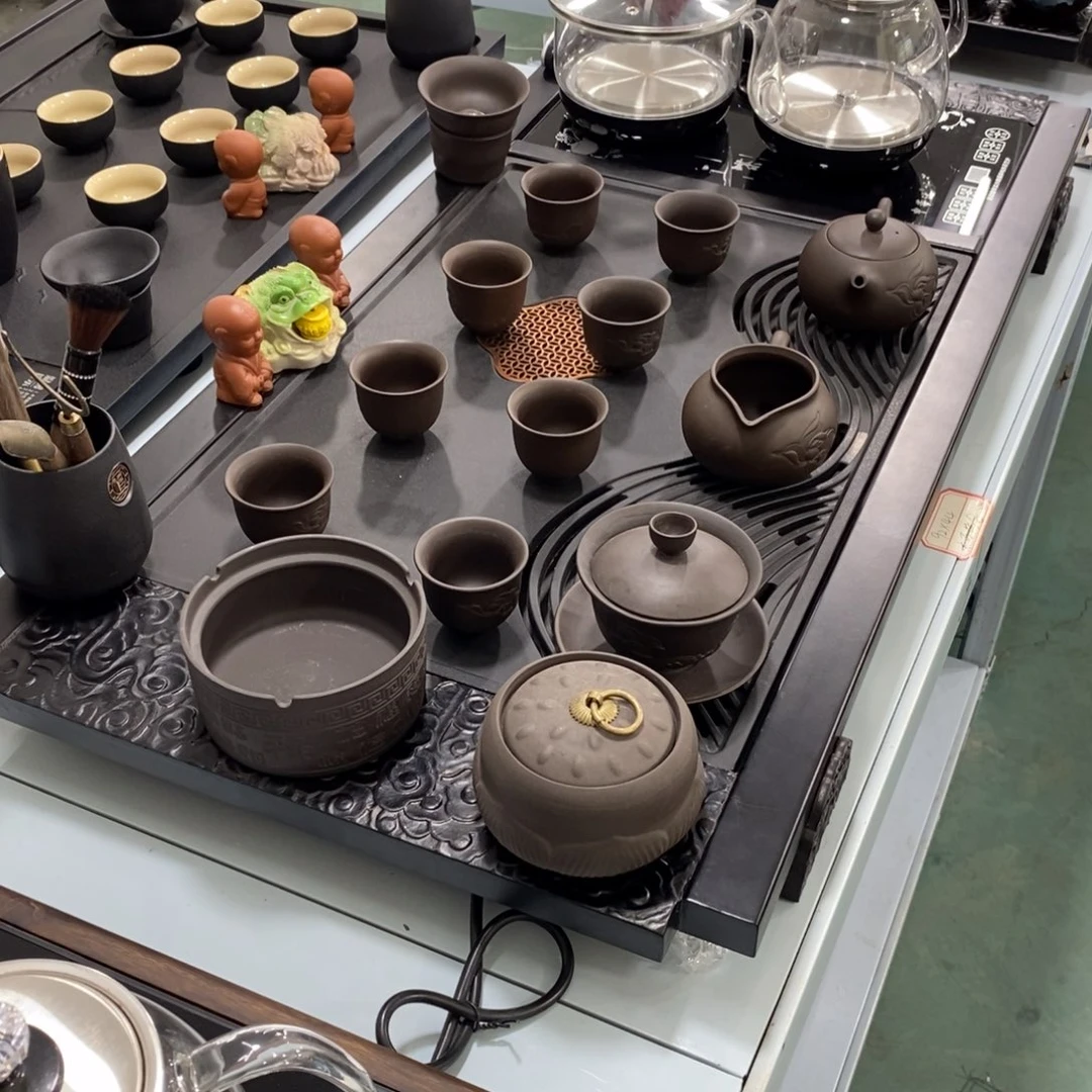 木石茶盘茶具套装家用