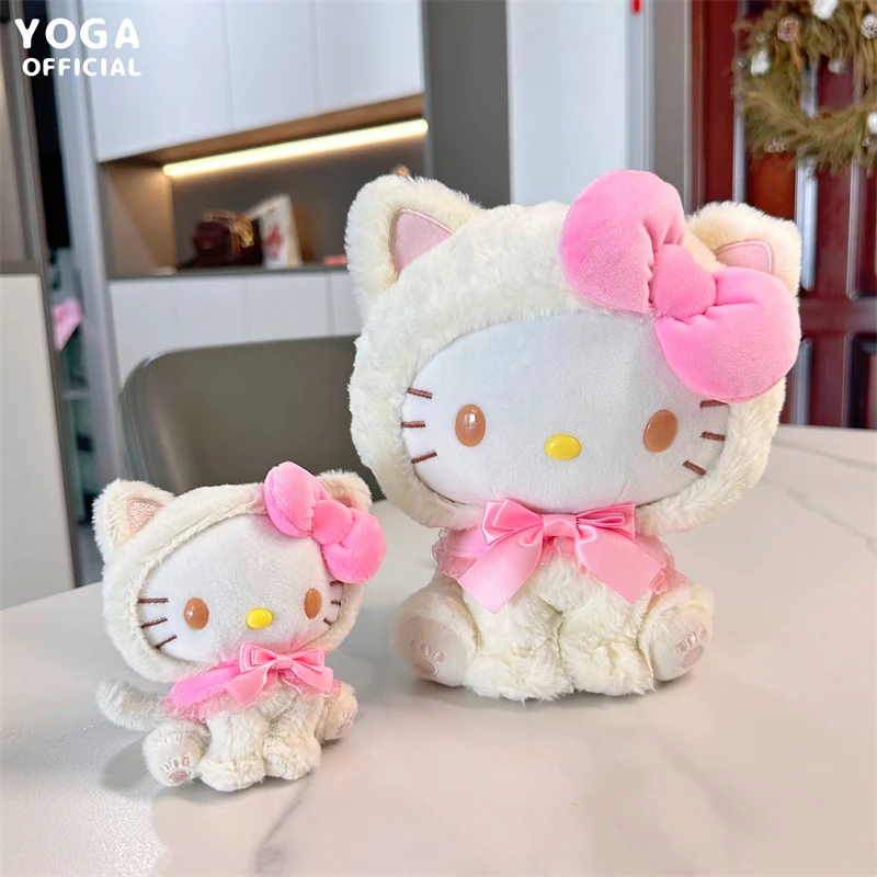 可爱库洛米毛绒挂件三丽鸥凯蒂猫卡通公仔玩偶女生书包挂饰钥匙扣