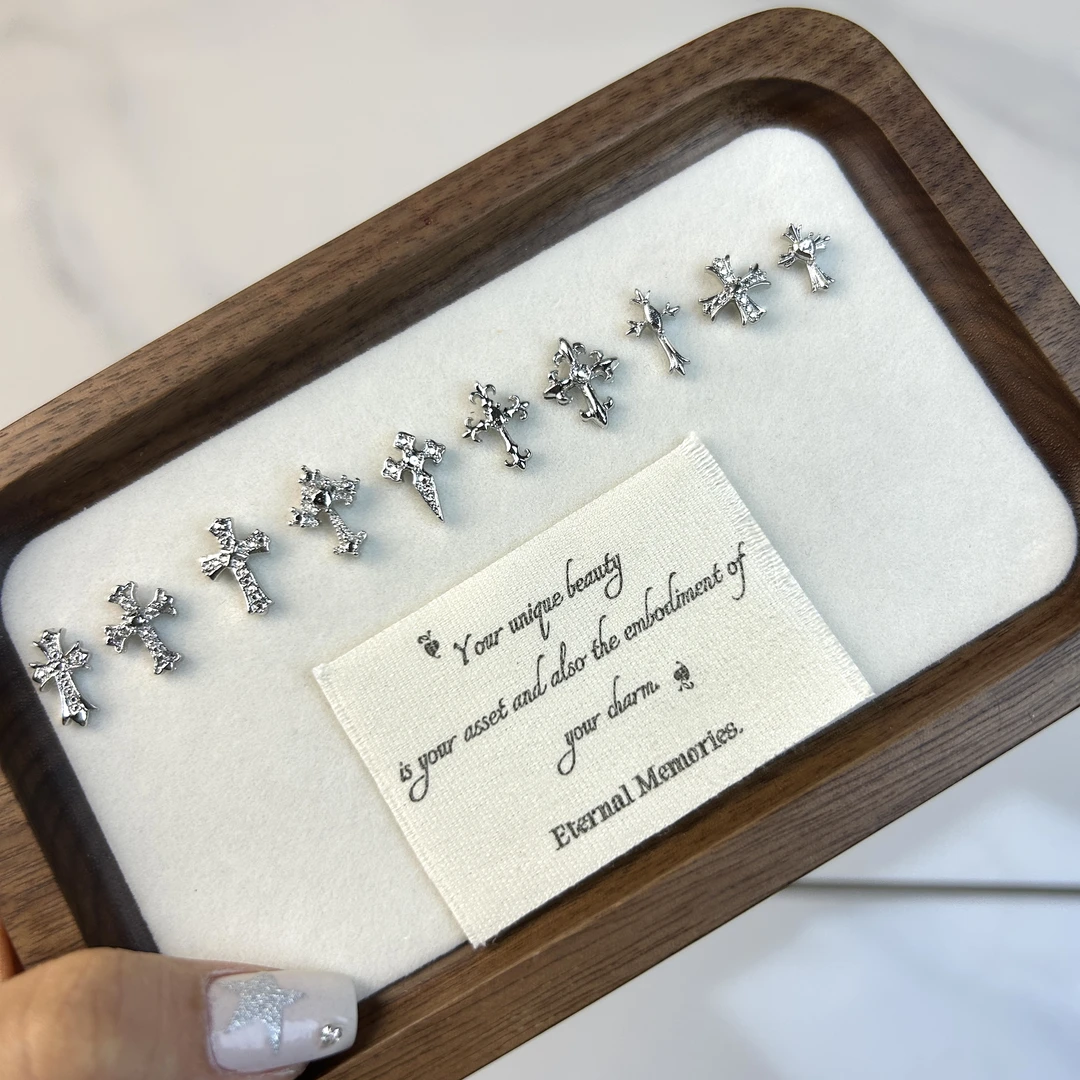 【合金十字架美甲饰品】十字架饰品/美甲饰品/美甲合金饰品