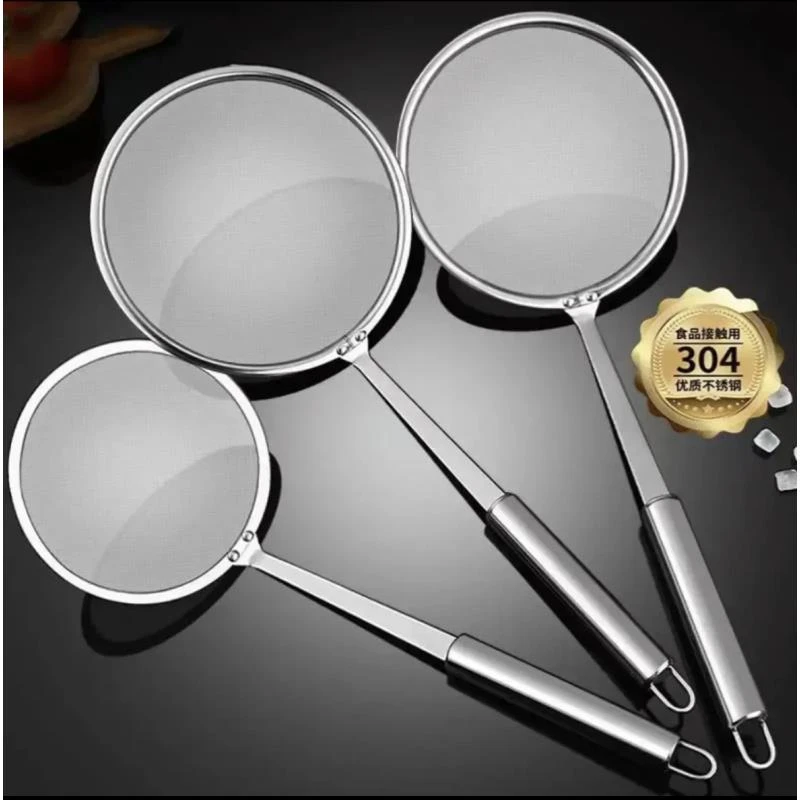 【活动中】超密厨房304不锈钢滤油网勺捞肉沫漏勺家用撇浮沫神器