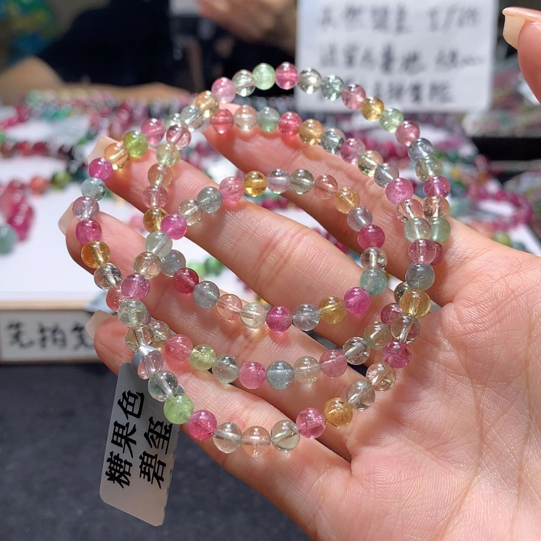 【闪购商品】未镶嵌手串碧玺