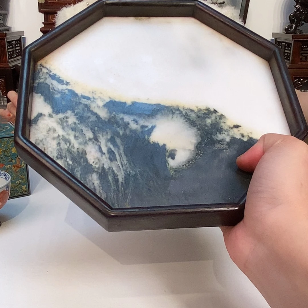 红酸枝木类成套家具大红酸枝托盘