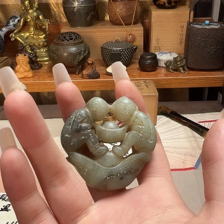 精美小瓷器摆件杂项孤品装