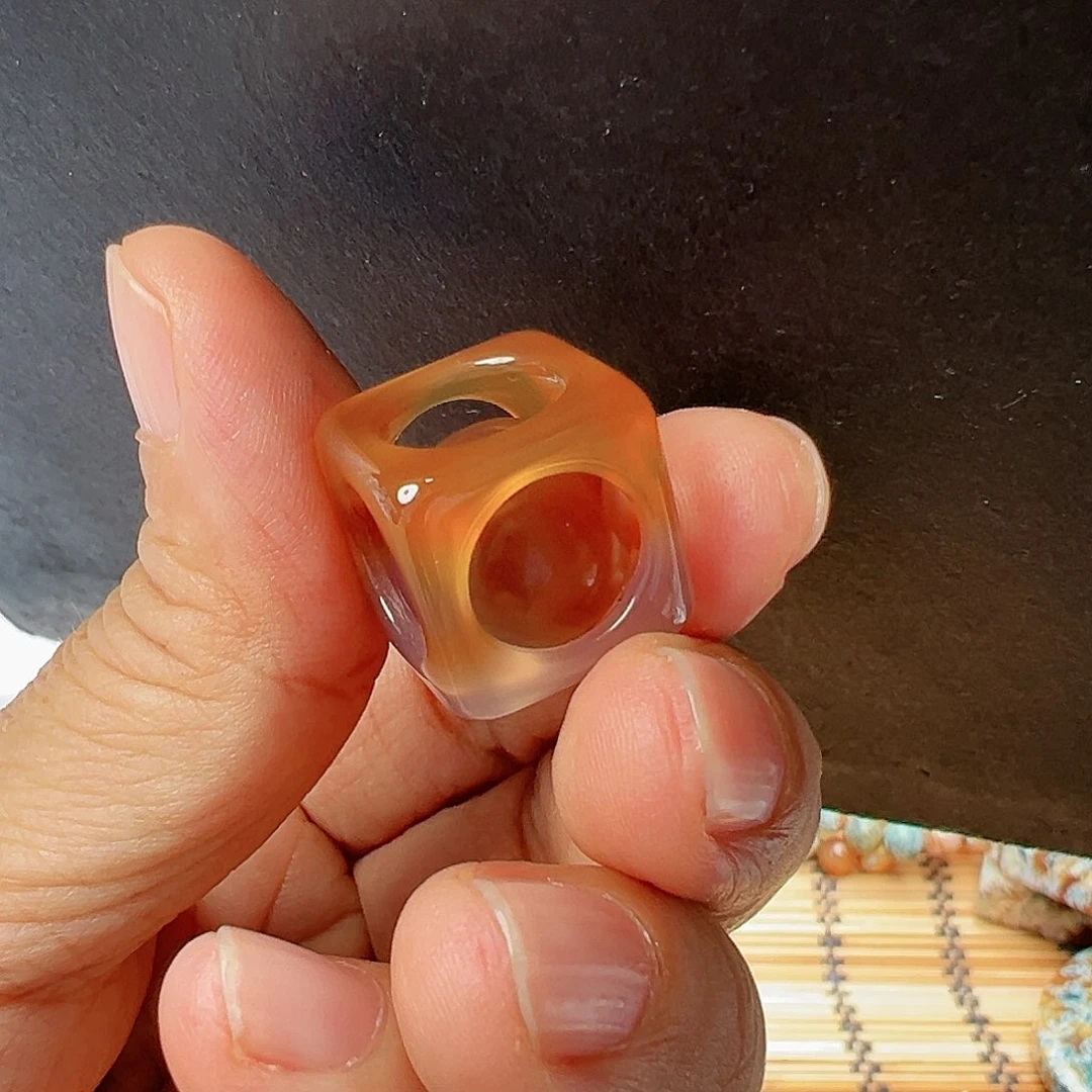 未镶嵌玛瑙/玉髓珠宝半成品