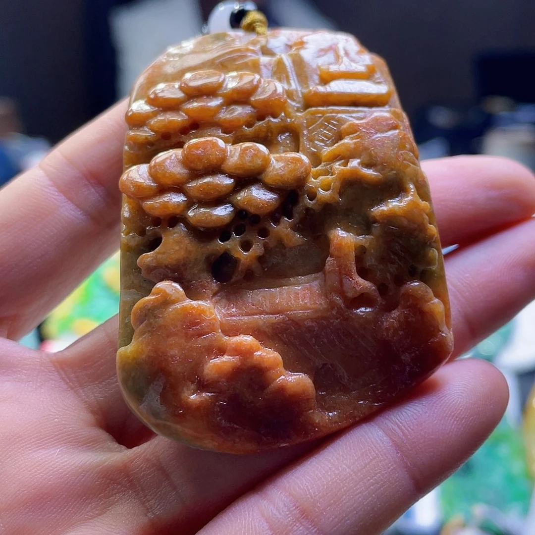 颈饰未镶嵌翡翠一