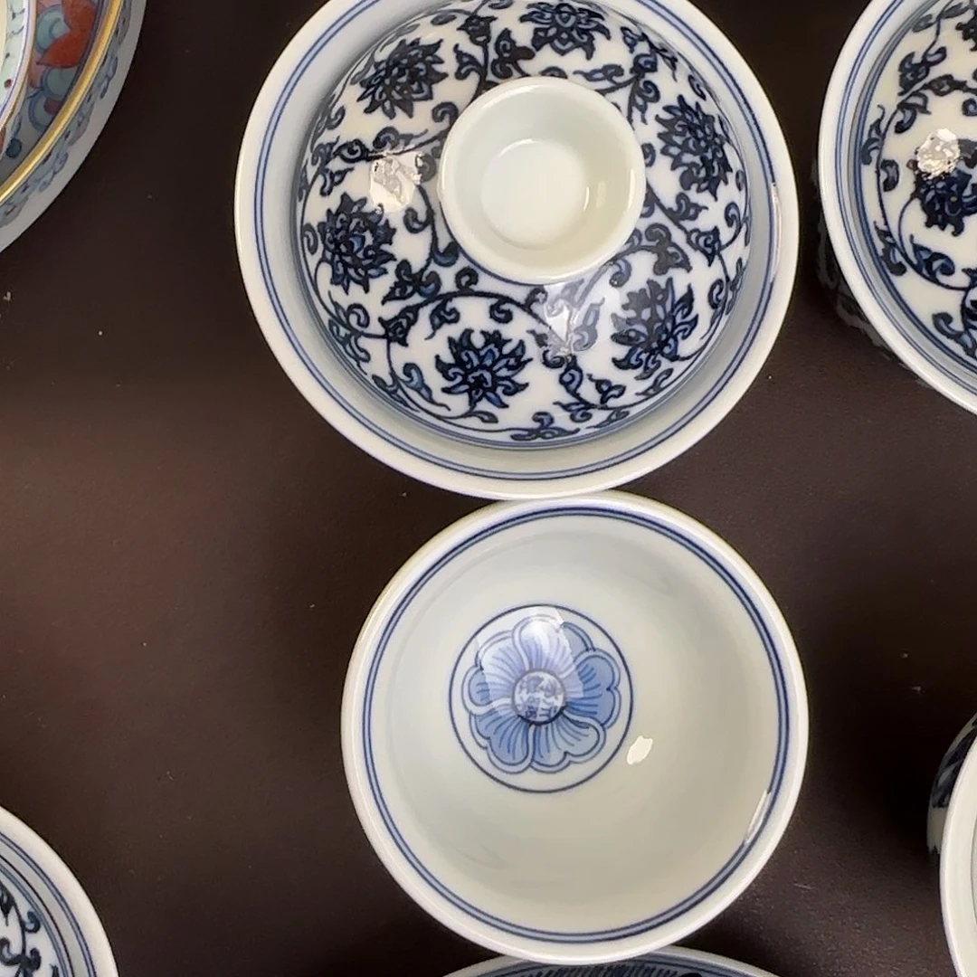 嗨***皮微瑕全手绘景德镇陶瓷艺术