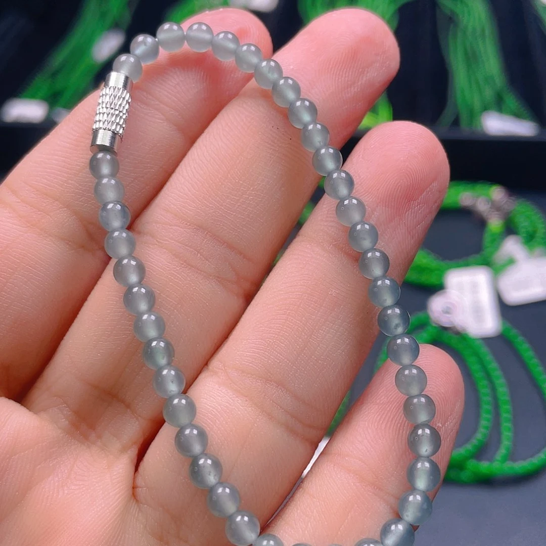 翡翠未镶嵌颈饰天然A货翡翠