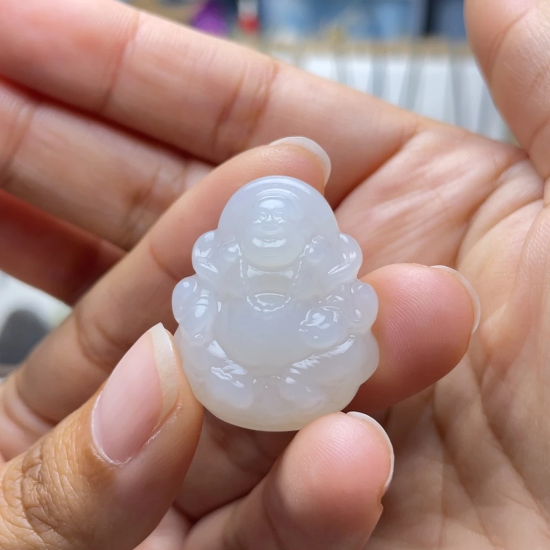 星***D和田玉未镶嵌吊坠(不含链)