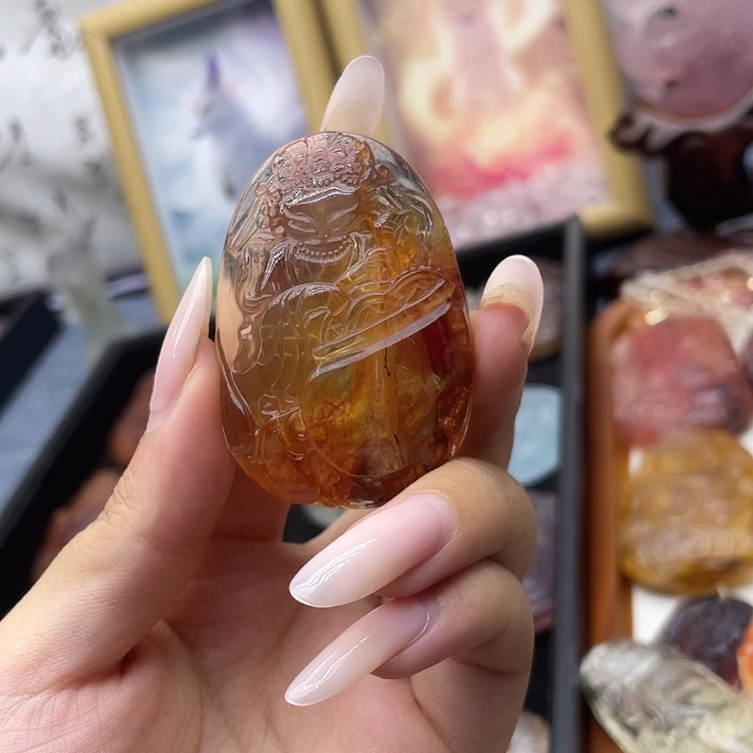 颈饰未镶嵌水晶天然