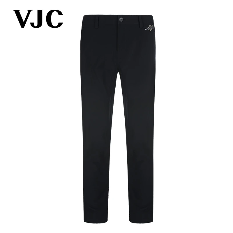 VJC/威杰思2025春季新款男士时尚百搭休闲裤潮流刺绣B24BP3520