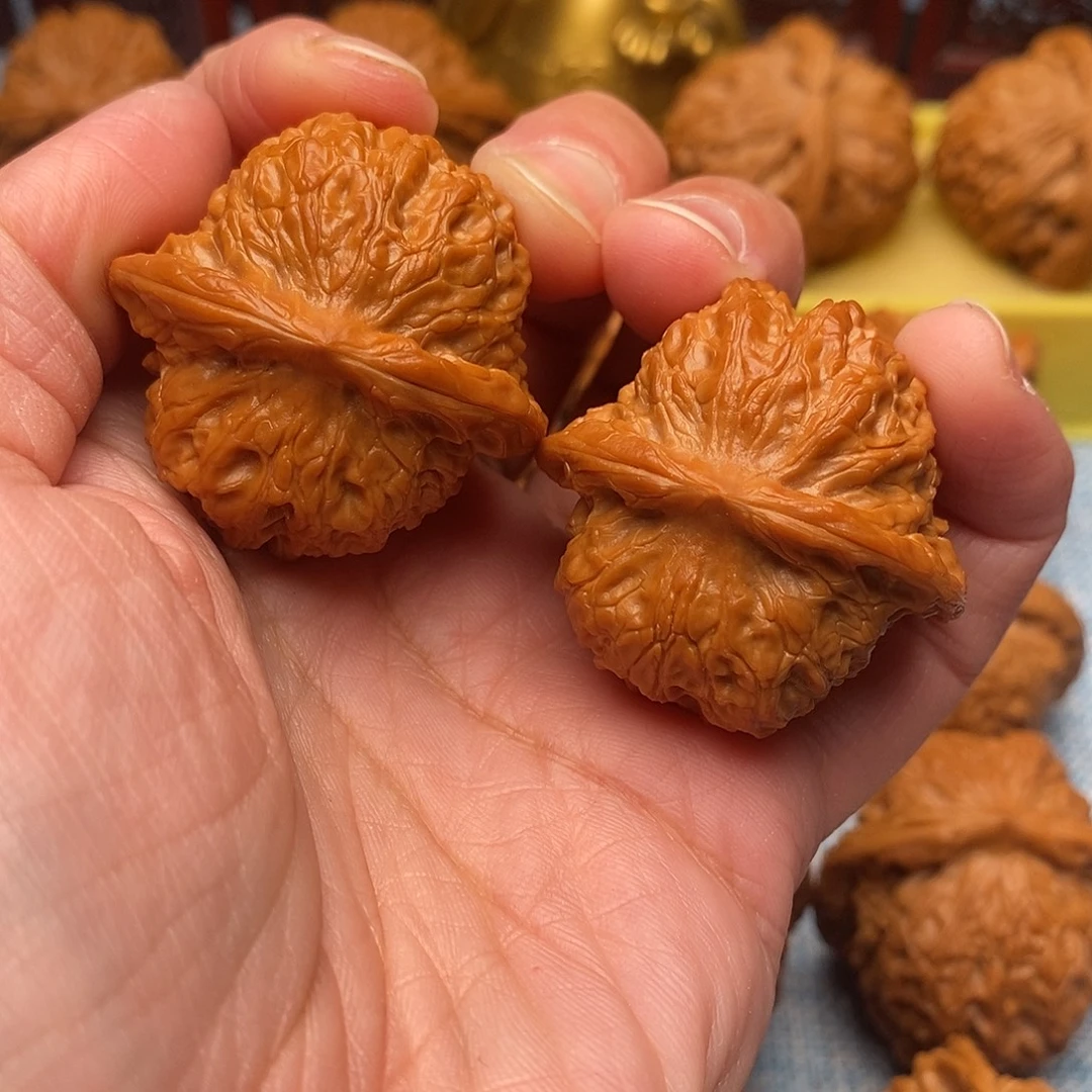 把件文玩核桃毕业肉球全品血麒麟37尺