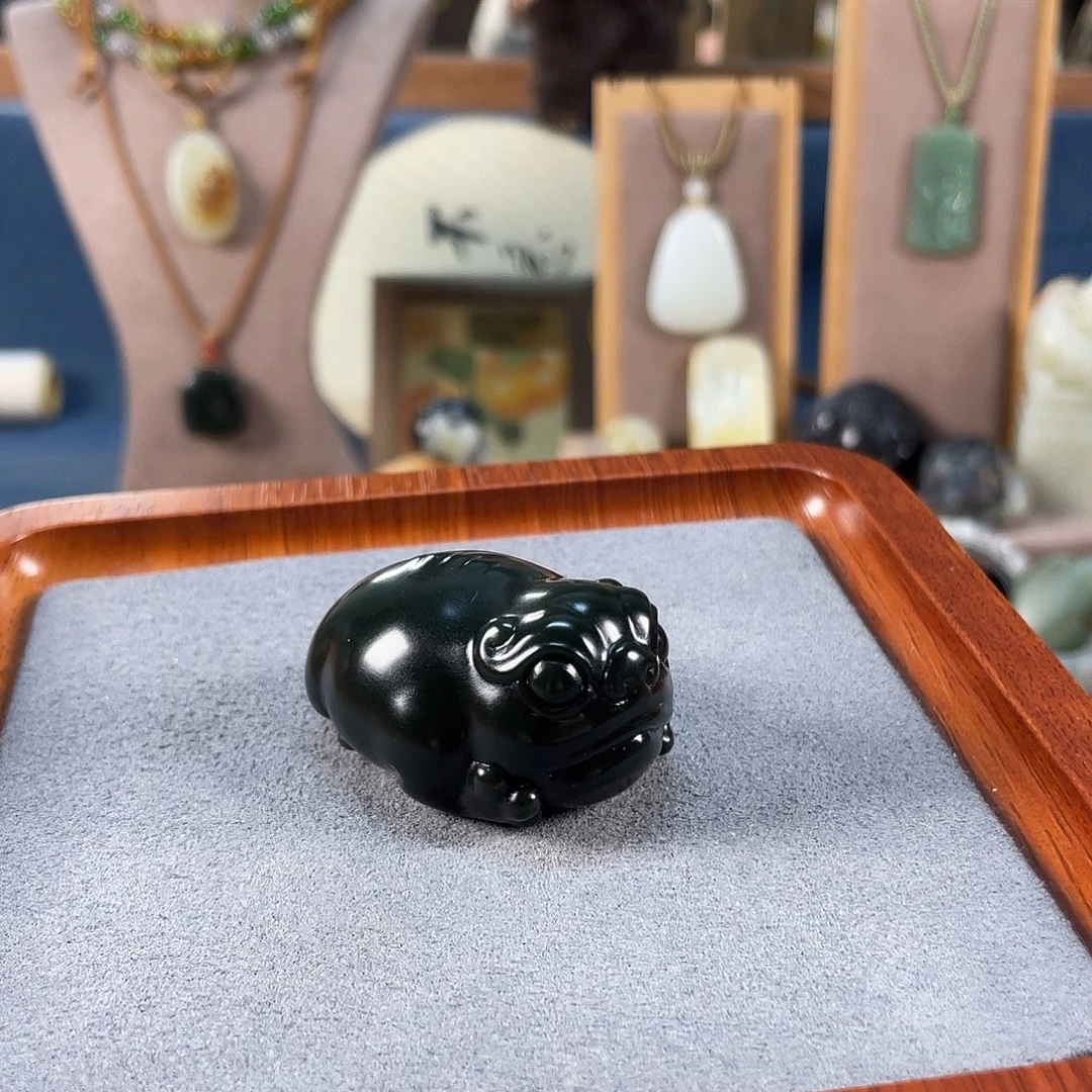 和田玉未镶嵌吊坠(不含链)