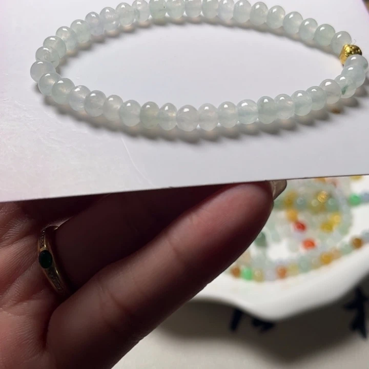 未镶嵌手串翡翠翡翠