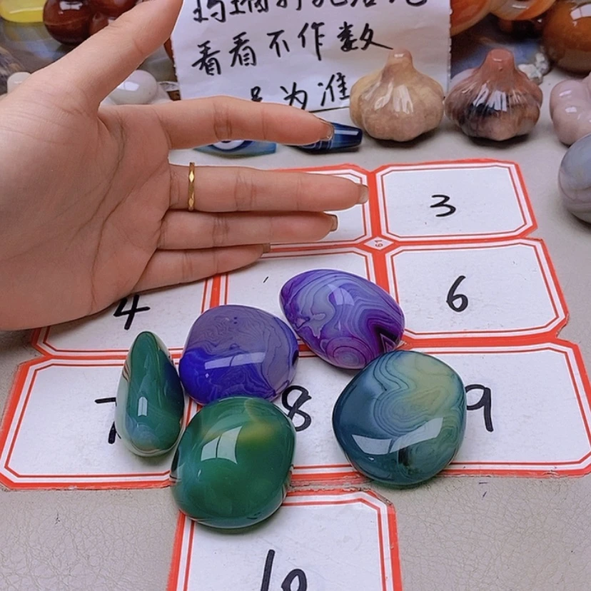 【闪购商品】未镶嵌玛瑙/玉髓珠宝半成品姑*