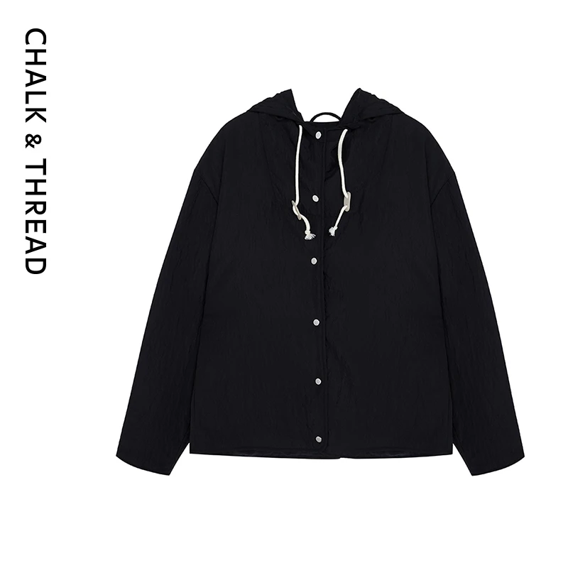 CHALK&THREAD轻薄连帽夹棉夹克