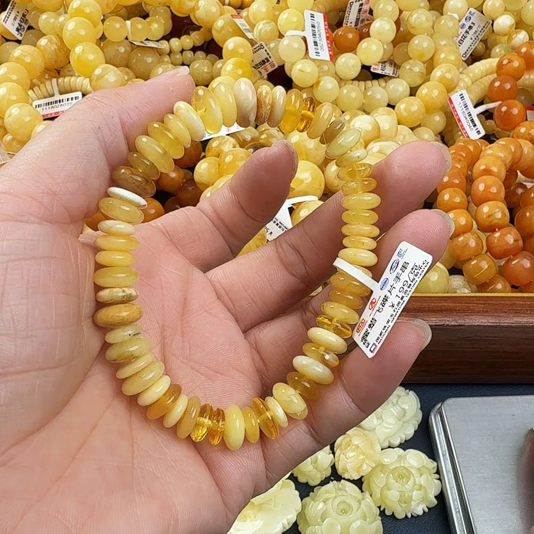 琥珀未镶嵌珠宝奇石