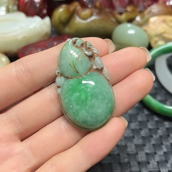 滴血莲花菩提把件