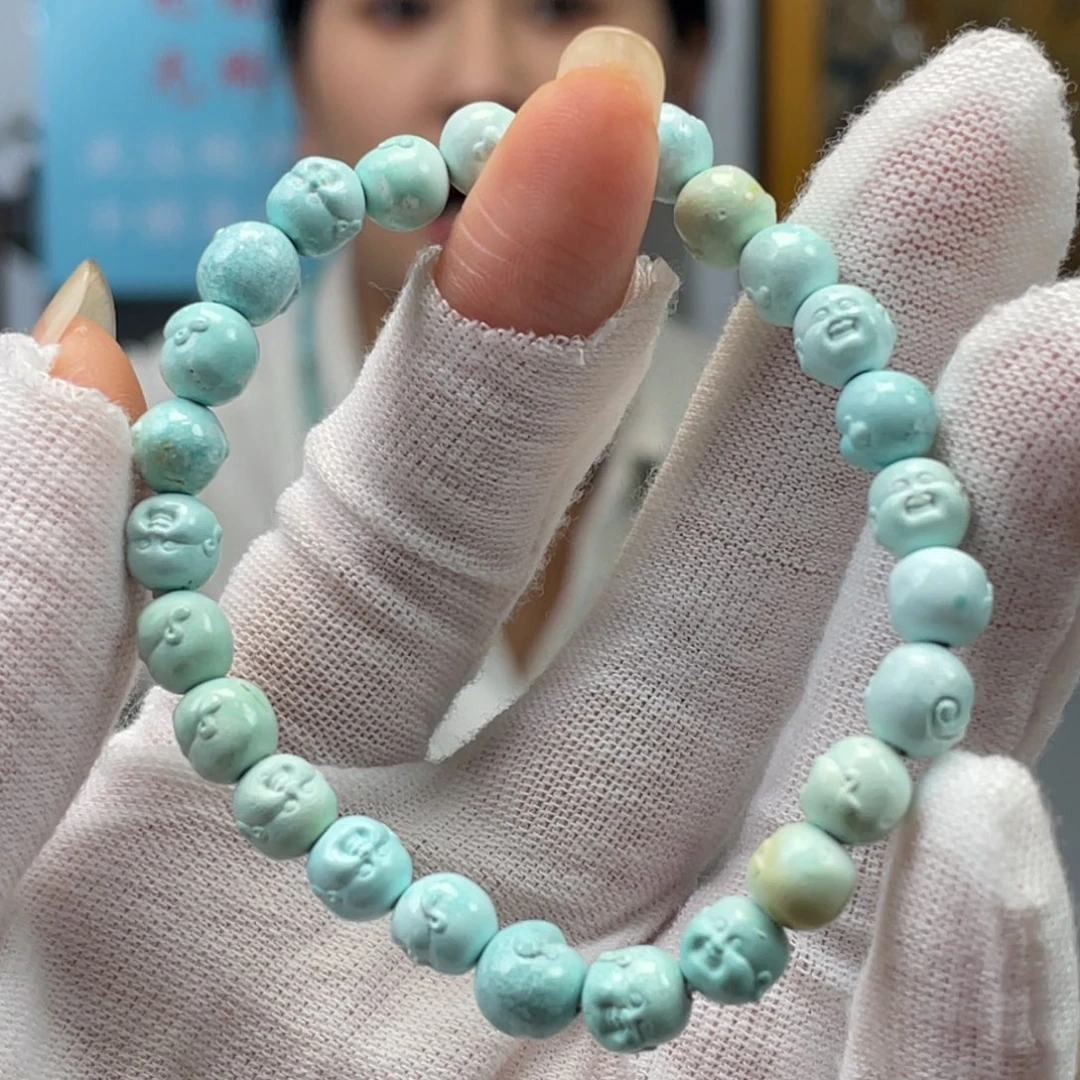 绿松石未镶嵌挂件