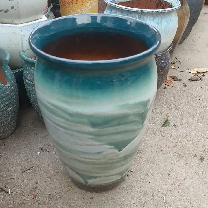 红陶口20高31一个盆