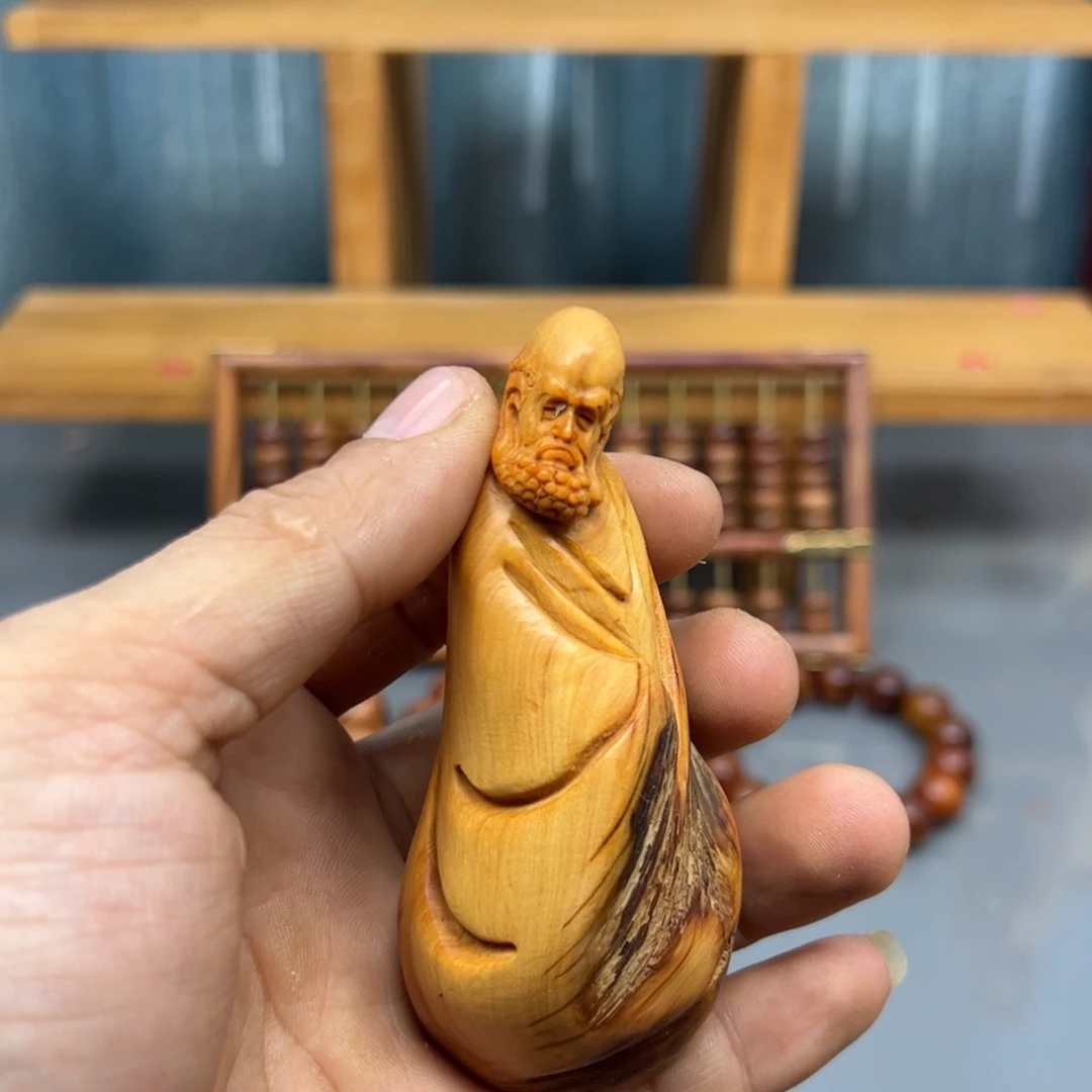 快***•木崖柏木摆件手把件