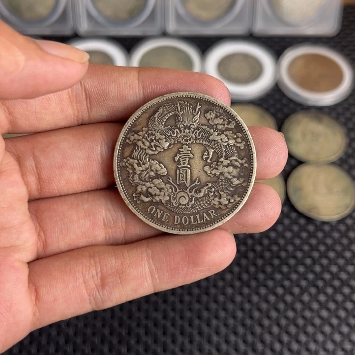 金属大头龙洋船洋工艺品