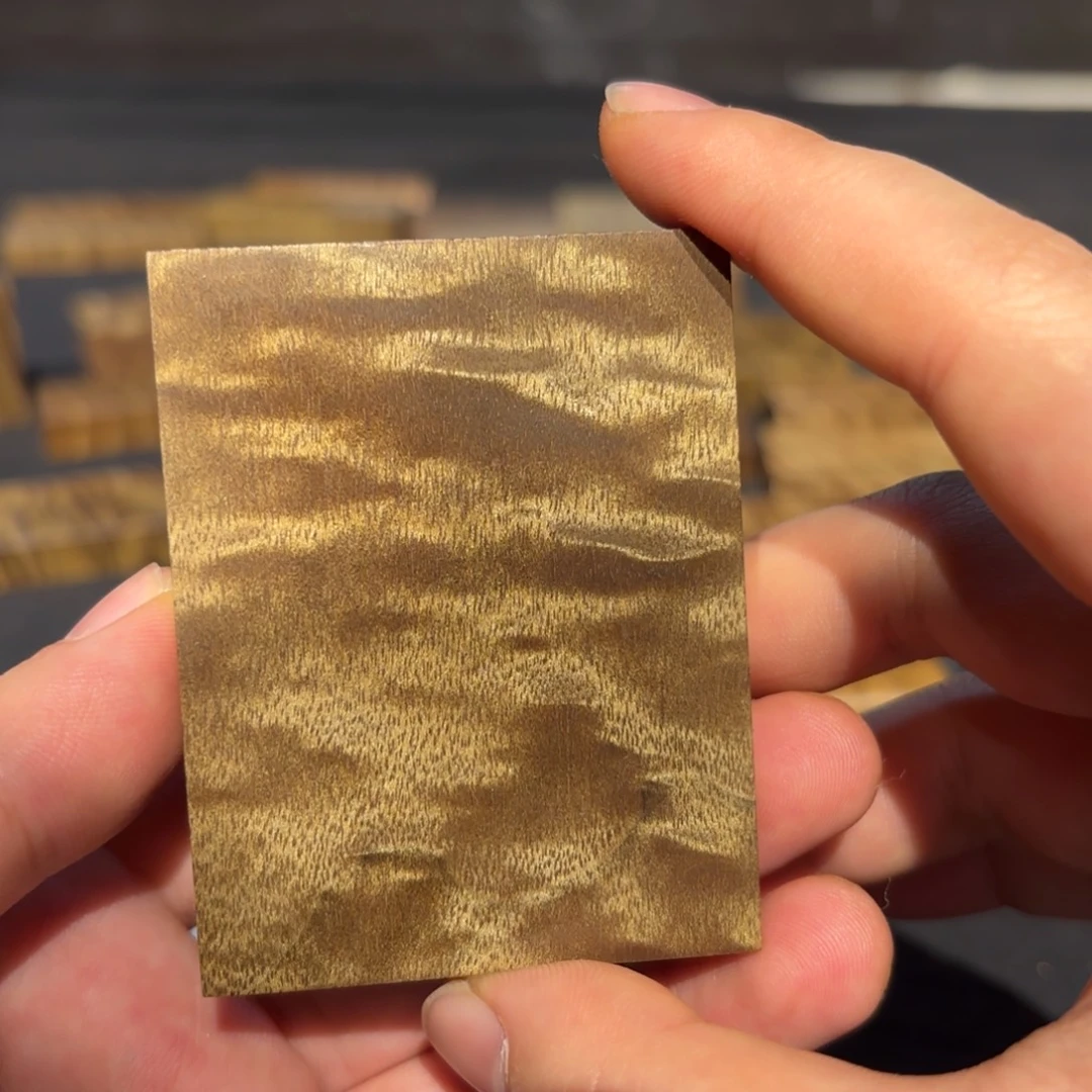 M***e金丝楠木无事牌材料