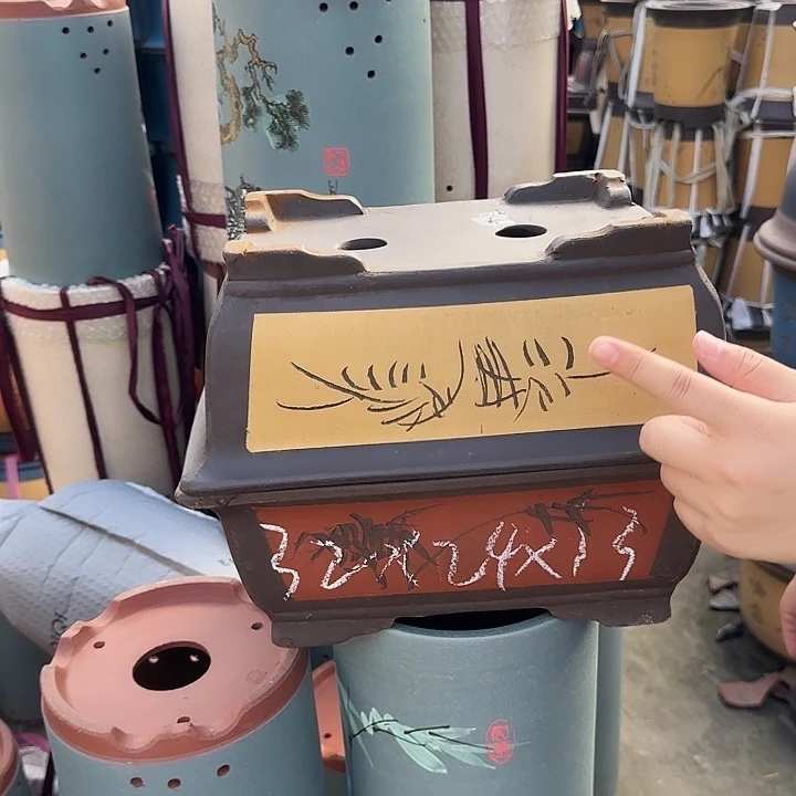 31红马槽+32黄马槽花盆