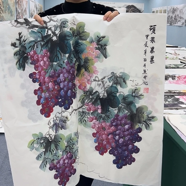 国画纯手绘国画作品大漏啦！