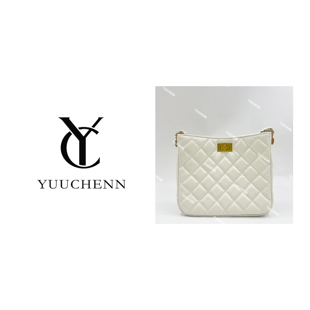 YUUCHENN/18cm原创设计高定真皮包 HH3212