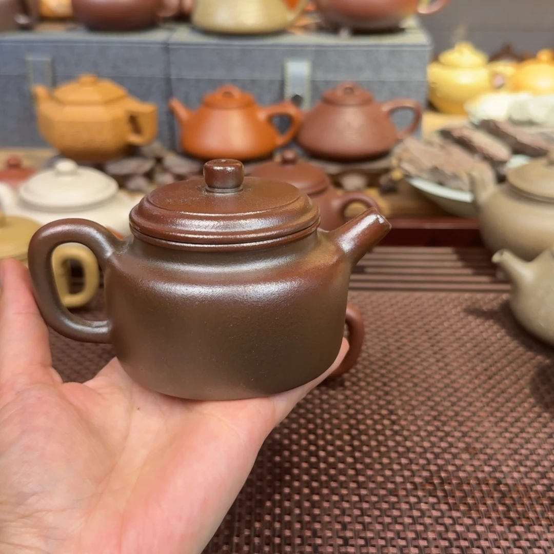 茶壶底槽青特价柴烧200毫升左右