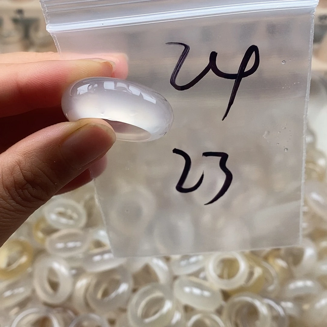 未镶嵌戒指玛瑙/玉髓