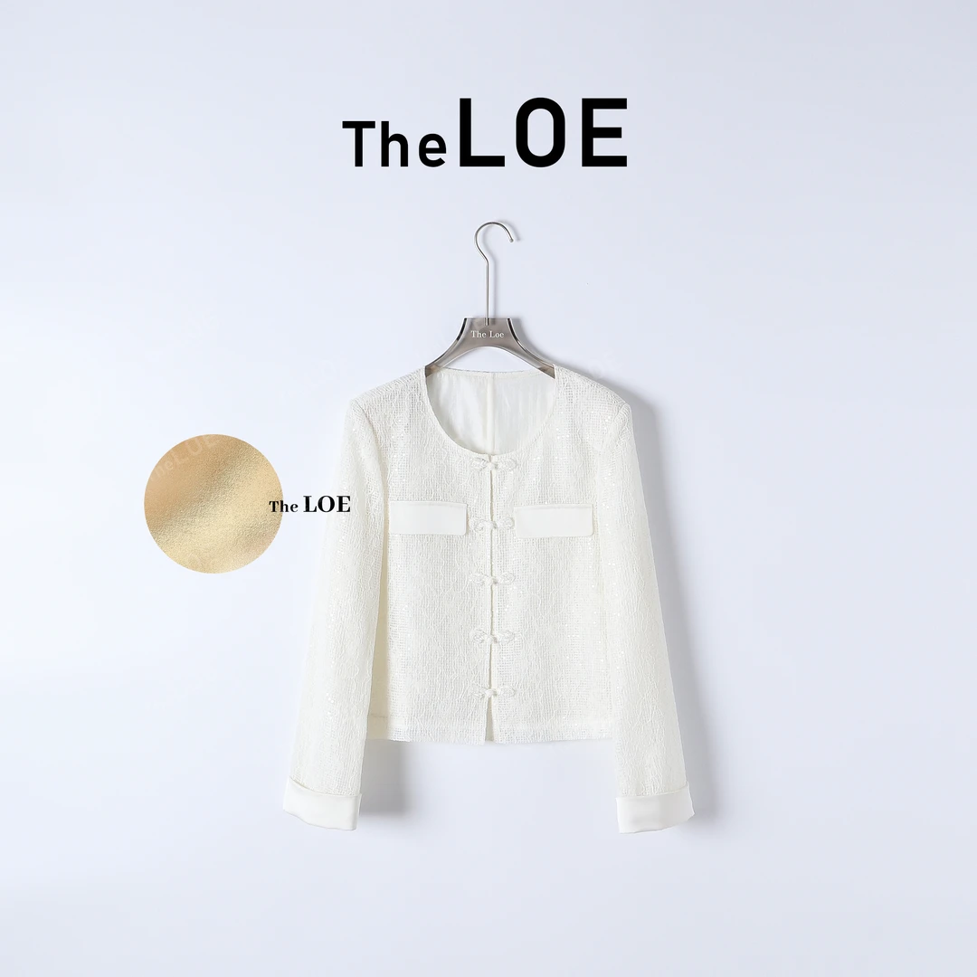 TheLOE/风雅颂 新中式盘扣小香外套外套#LE-O94SG