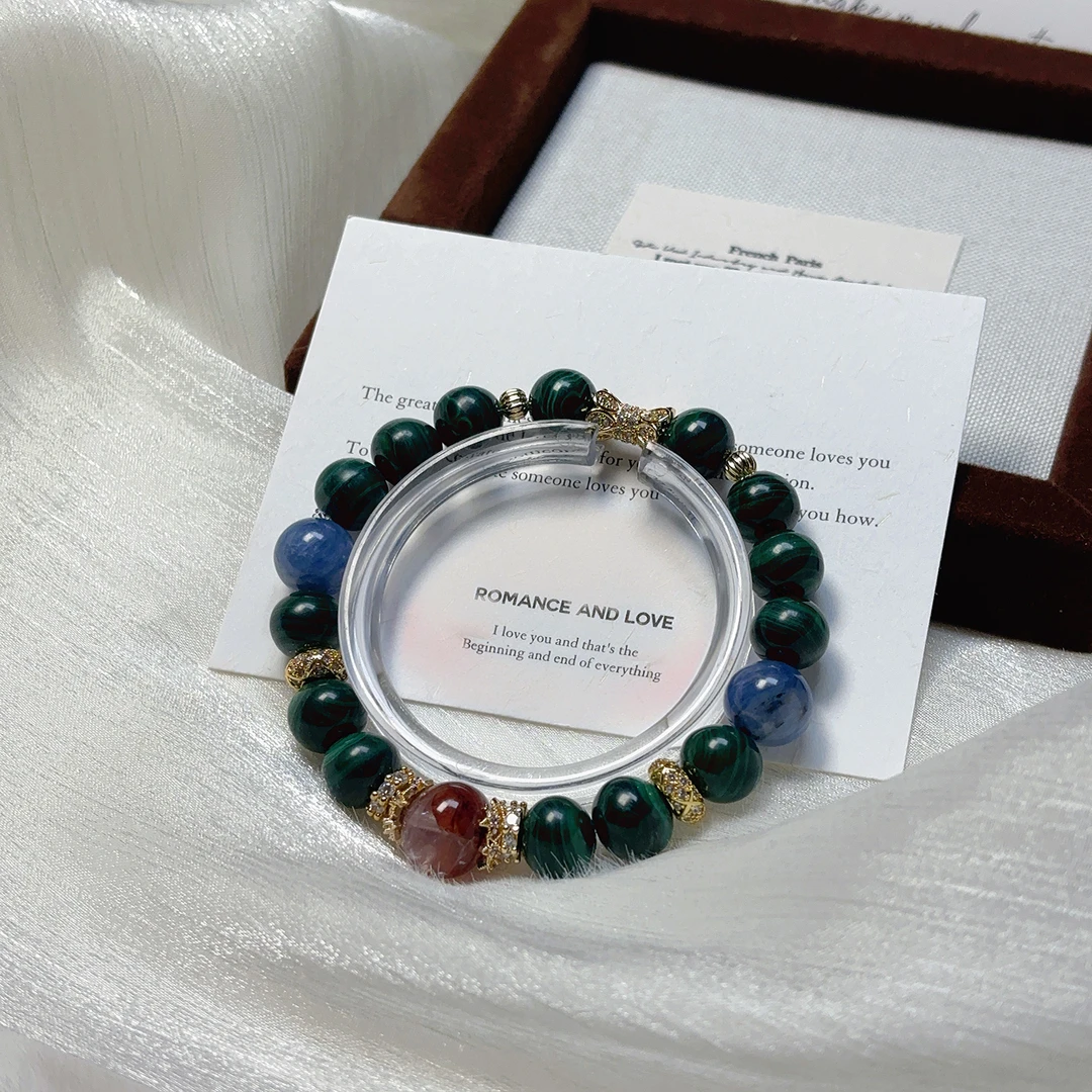 【周大宜】天然绿水晶蓝晶黄阿赛ZDYSJ00105