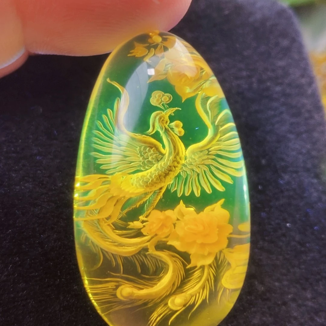 【闪购商品】金珀吊坠(不含链)未镶嵌