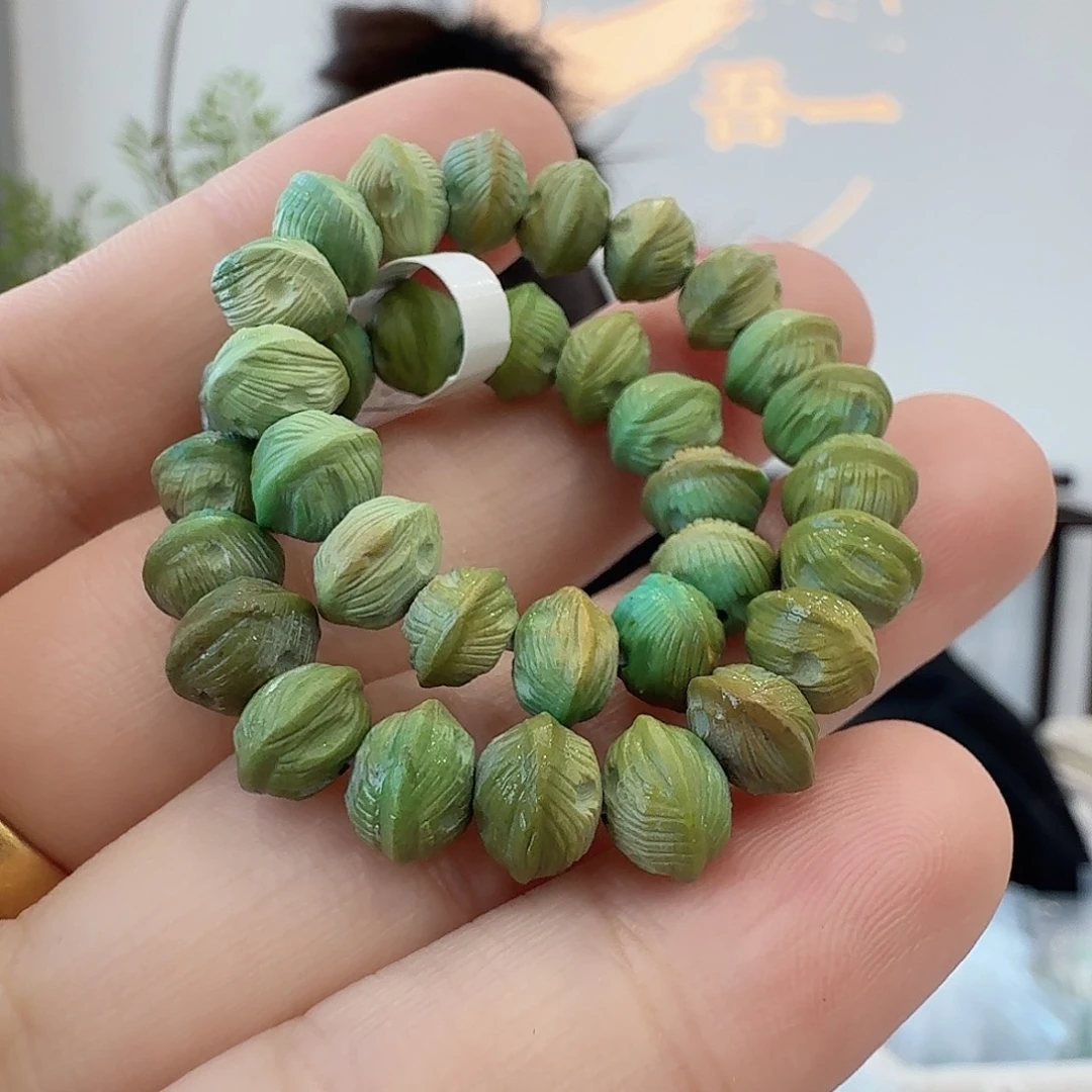 绿松石未镶嵌珠宝半成品