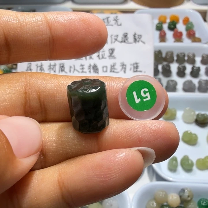 未镶嵌和田玉珠宝半成品
