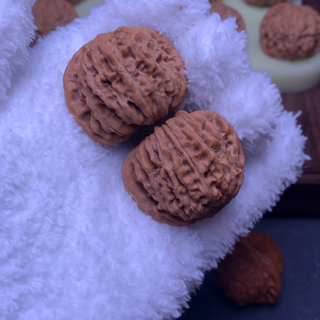 算***了把件文玩核桃38四座楼