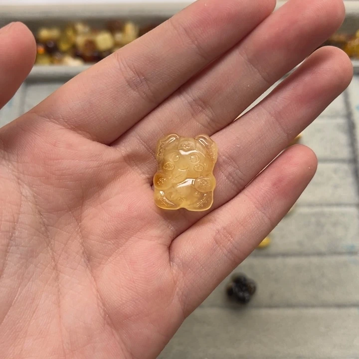 未镶嵌蜜蜡裸石天然琥珀蜜蜡配件