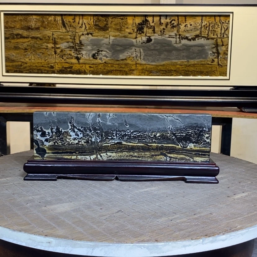 【闪购商品】广西国画石草花石